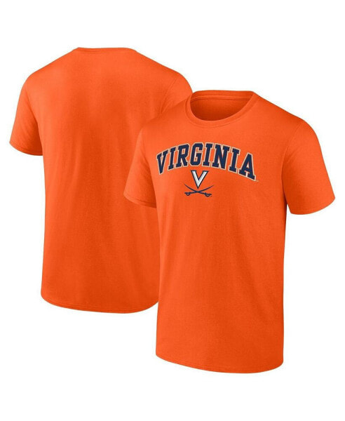 Men's Orange Virginia Cavaliers Campus T-shirt