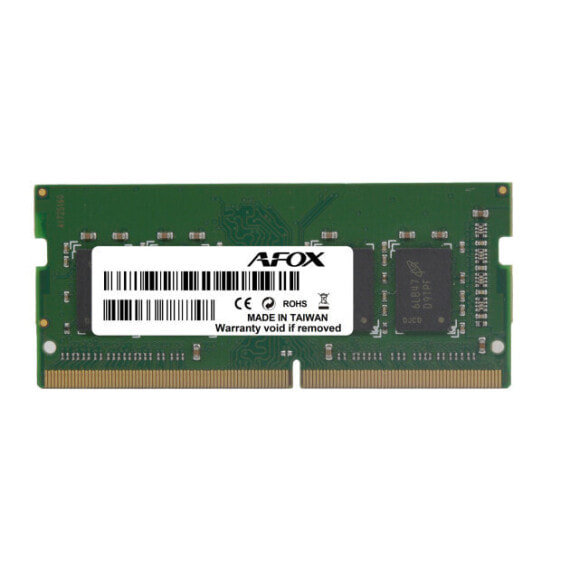 AFOX AFSD38AK1P - 8 GB - 1 x 8 GB - DDR3 - 1600 MHz - 204-pin SO-DIMM