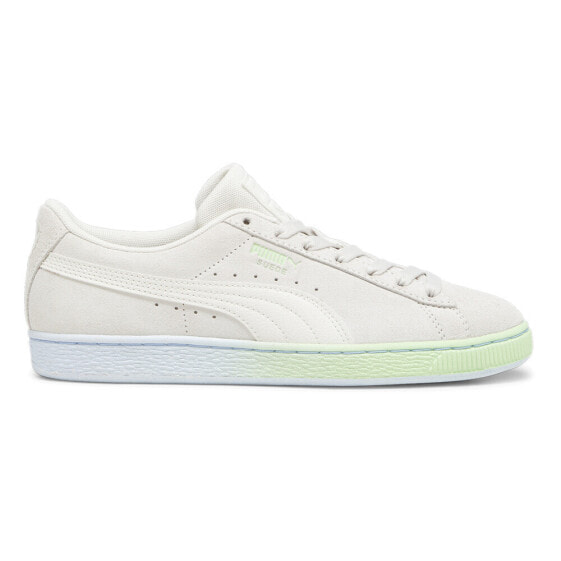 Puma Suede Classic Beach Days Lace Up Womens White Sneakers Casual Shoes 393032