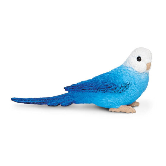 Фигурка Safari Ltd Blue Budgie Figure Birds of The World (Птицы мира)