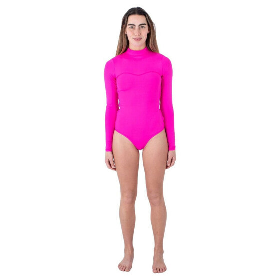 HURLEY Oao Solid Zip Back Surf Suit Swimsuit