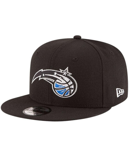 Men's Black Orlando Magic Official Team Color 9FIFTY Snapback Hat