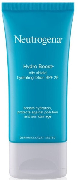 Feuchtigkeitsspendende Gesichtslotion mit Hyaluronsäure und Antioxidantien SPF 25