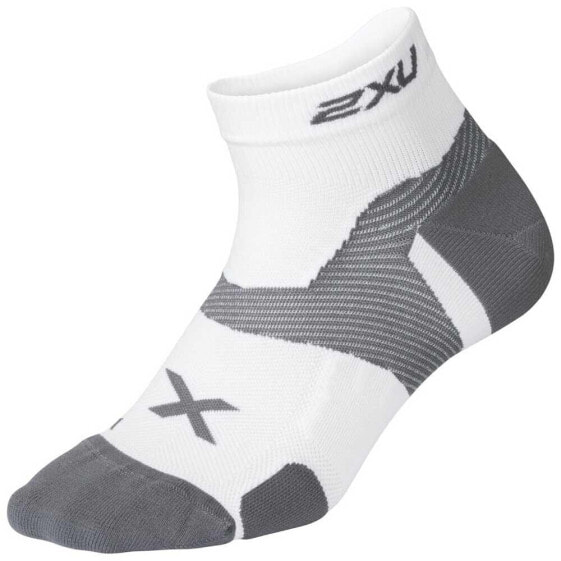 2XU Vector Cushion 1/4 Crew socks