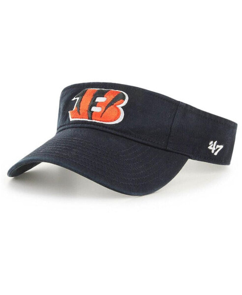 Men's Black Cincinnati Bengals Clean Up Visor