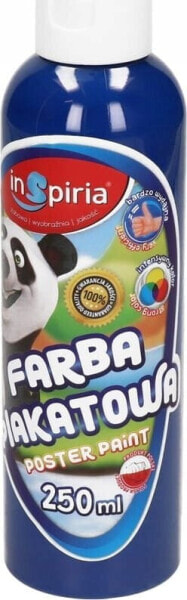 SCHEMAT Farba plakatowa ciemnoniebieska 250ml