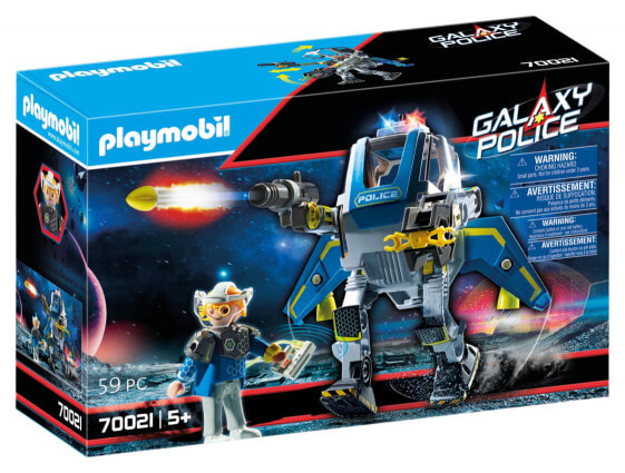 Конструктор Playmobil Galaxy Police 70021 Полицейский робот Галактики