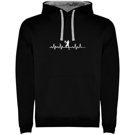 KRUSKIS Padel Heartbeat Bicolor hoodie