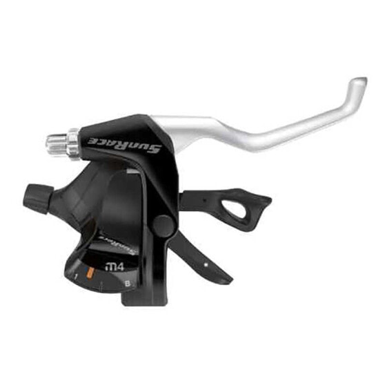 Манетка-тормозной рычаг SunRace Brake Lever With Shifter черного цвета