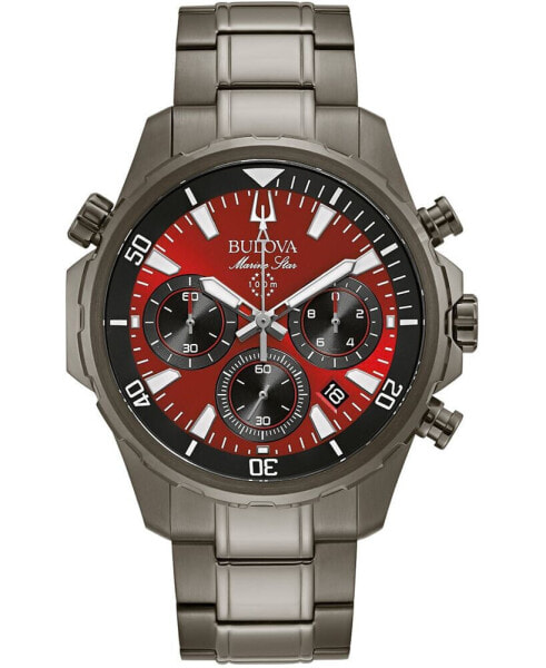 Часы Bulova Men's Marine Star Gray Stainless