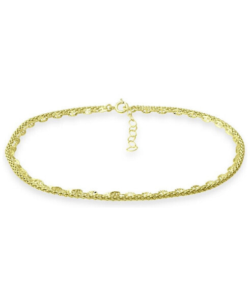 Double Chain Ankle Bracelet, Created for Macy's