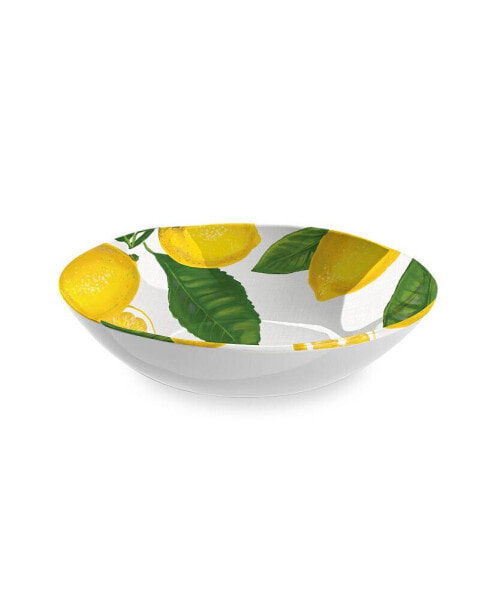 Lemon Fresh Serve Bowl, 12" X 3", 112 Oz.,Melamine