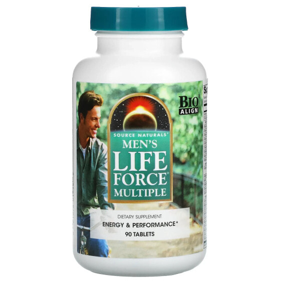 Витаминно-минеральный комплекс Source Naturals Men's Life Force Multiple, 180 таблеток