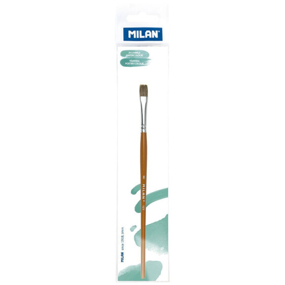 MILAN PolybaGr Flat School Paintbrush Series 121 No. 8