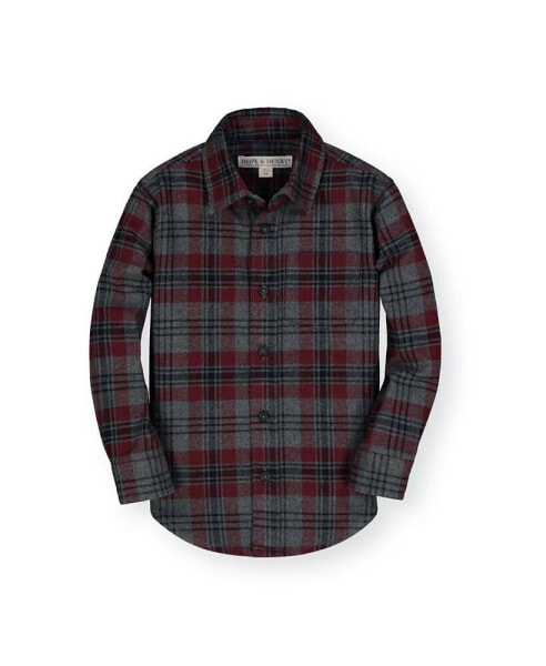 Рубашка Hope & Henry Flannel Button Down