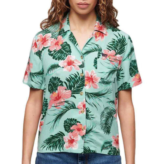 SUPERDRY Beach Resor Short Sleeve Shirt