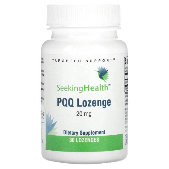Пробиотик Seeking Health PQQ Lozenge, 20 мг, 30 таблеток для рассасывания