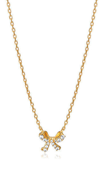 Charming gilded necklace with buttercup Clasica 61078C100-36