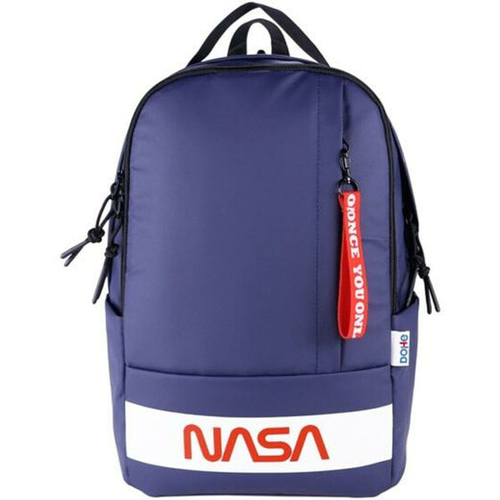 Школьный рюкзак DOHE Nasa Flag Синий 32 x 45 x 17 cm