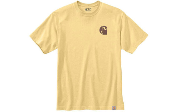 Футболка Carhartt 105351 Short-Sleeve Fishing Graphic T-Shirt T Loose Fit CAR-105351