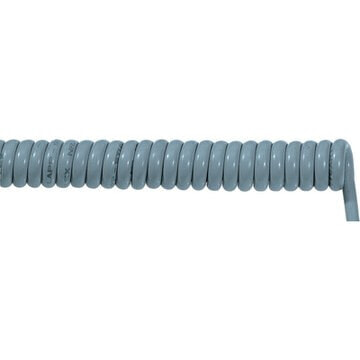 Lapp ÖLFLEX Spiral 400 P, 0.5 m, Grey, PVC, 1.09 cm, 3000 V, 1 mm²