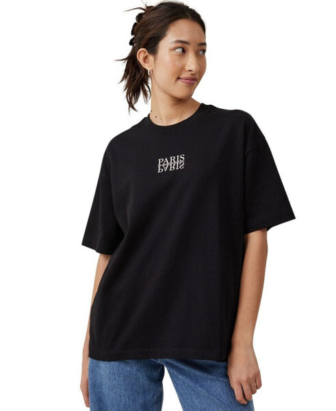 Women's The Premium Boxy Graphic T-shirt