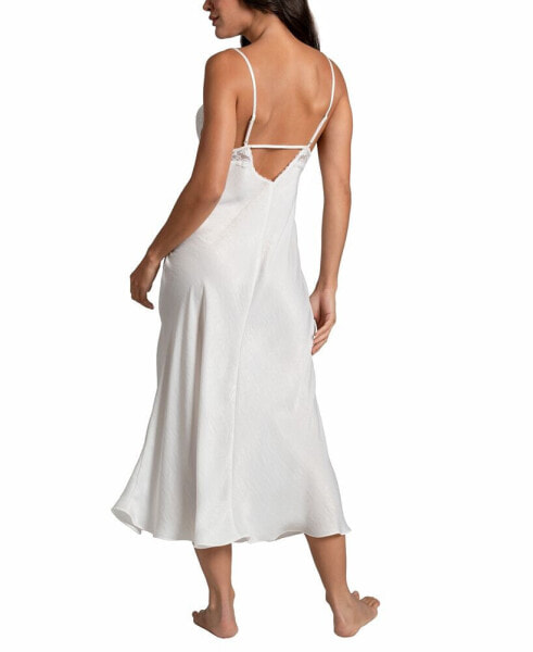 Women's Luxe Satin Bridal Lingerie Long Gown