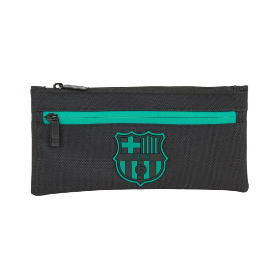 SAFTA FC Barcelona 2 Zippers Pencil Case