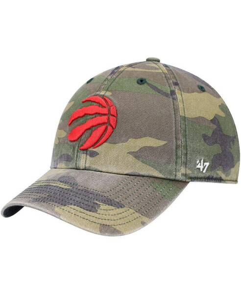 Men's '47 Camo Toronto Raptors Clean Up Adjustable Hat