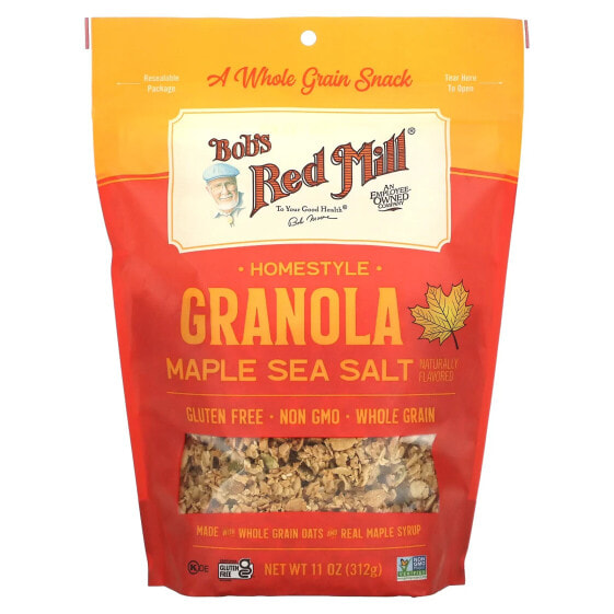 Homestyle Granola, Maple Sea Salt, 11 oz (312 g)