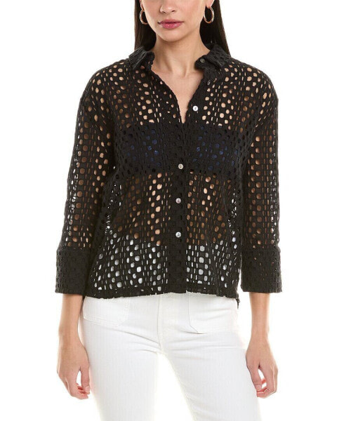 Alpha Studio Camicia Top Women's Black 38