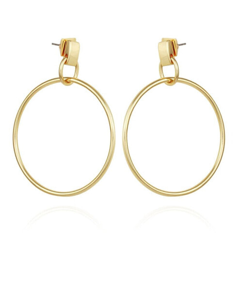 Серьги Vince Camuto Gold-Tone Hoop