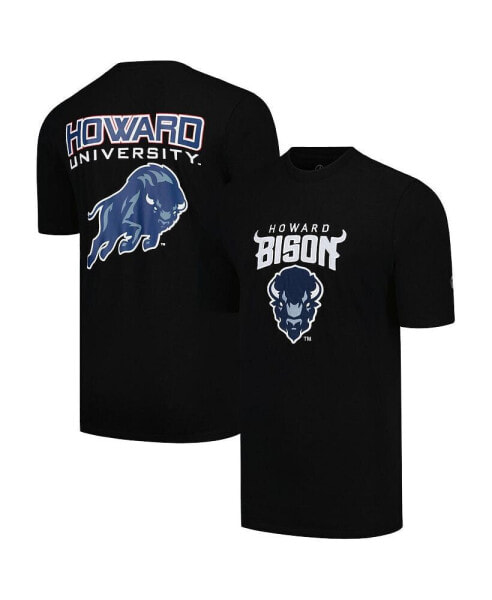 Men's Black Howard Bison Applique T-Shirt