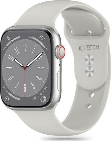 Tech-Protect Pasek Tech-Protect Silicone Apple Watch 4/5/6/7/8/9/SE/Ultra 1/2 42/44/45/49mm Stone