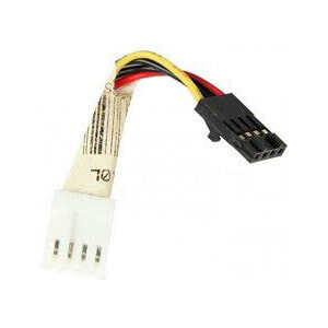 Supermicro FDD/Molex - 0.05 m - Molex - 4pin - Nickel - Multicolour - 1 pc(s)