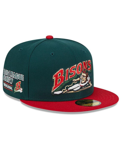 Men's Green Buffalo Bisons Big League Chew Team 59FIFTY Fitted Hat