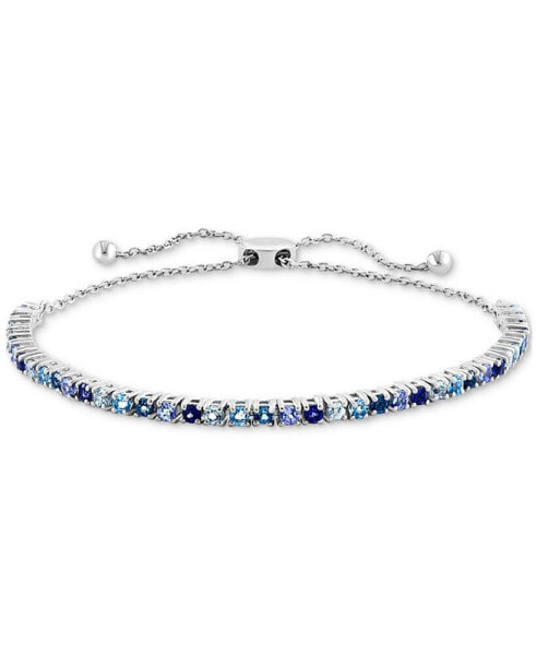 Браслет EFFY Multi-Gemstone & Diamond Bolo Bracelet
