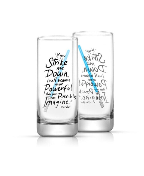 Star Wars New Hope Tall Drinking Glasses, Set of 2