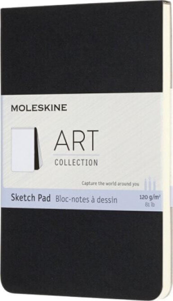 Moleskine Art Sketch Pad Album MOLESKINE P (9x14 cm), 48 stron, czarny