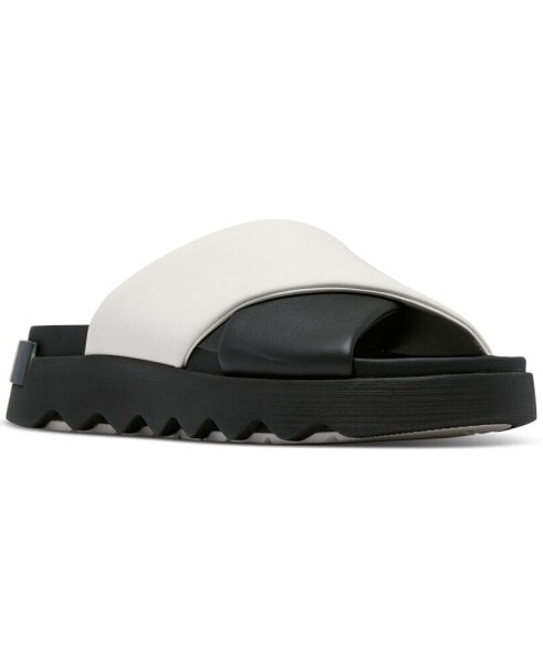 Viibe Crisscross Slide Sandals