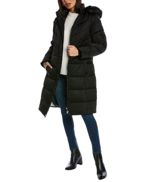 Ted Baker Samira Belted Padded Coat Women's Black 0