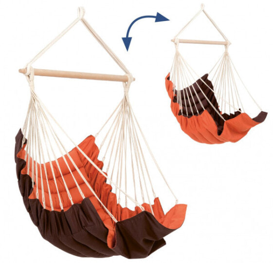 Amazonas AZ-2020260 - Hanging hammock chair - Without stand - Indoor/outdoor - Red - Cotton - Polyester - 150 kg