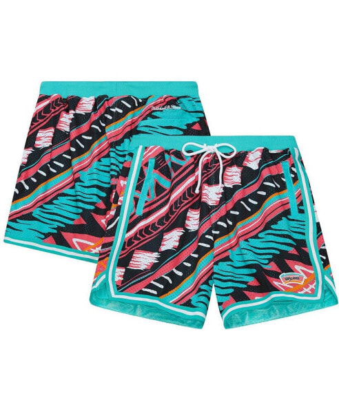 Men's Teal San Antonio Spurs Game Day Pattern Shorts