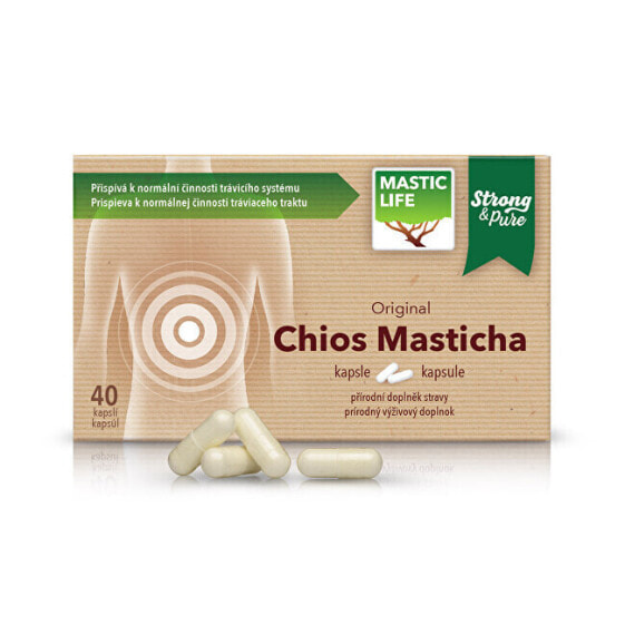 Chios Masticha Strong&Pure 40 capsules