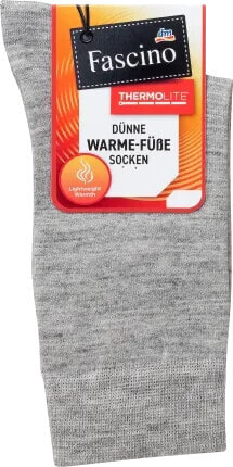 Socken mit Wollanteil Thermolite® grau Gr. 39-42, 1 St