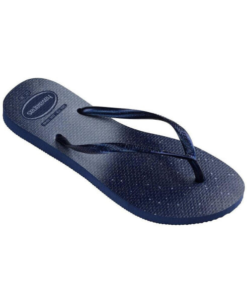 Slim Gloss Sandal Navy