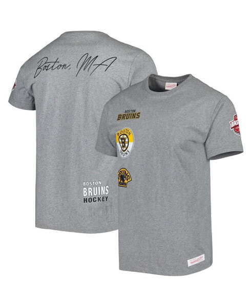 Men's Heather Gray Boston Bruins City Collection T-shirt