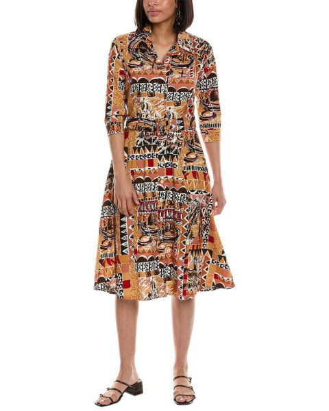 Samantha Sung Abel Shirtdress Women's