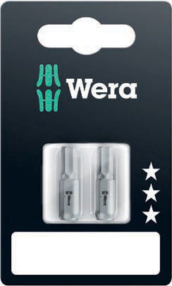 Бита Wera 840/1 Z Hex-Plus 2 шт 6 мм 25 мм 60 мм 10 мм