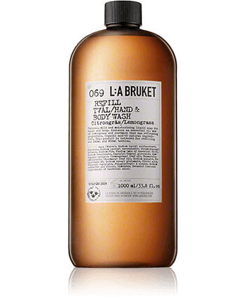 L:A BRUKET Cleansing 069 Refill Hand & Body Wash Lemongrass (1000 ml)